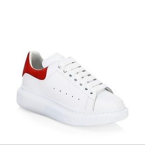 Alexander McQueen Women's Suede Oversized Sneakers